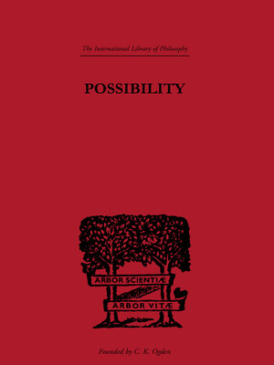 cover image of Possibility